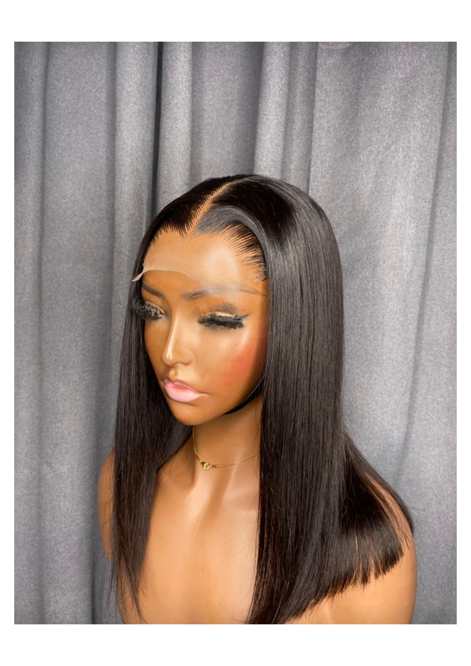 Dark Coco 16" Silky Bone Straight